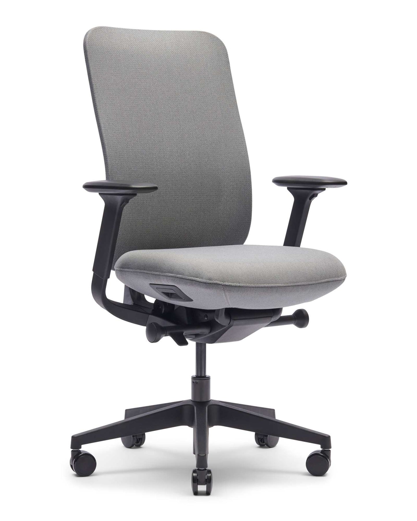 Zinnia EN-1335 bureaustoel, Lead Grey