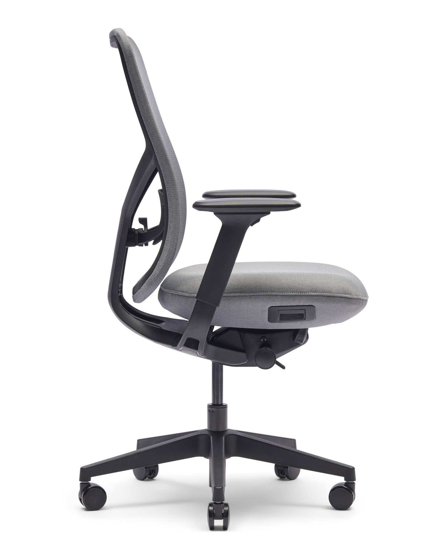 Zinnia EN-1335 bureaustoel, Lead Grey