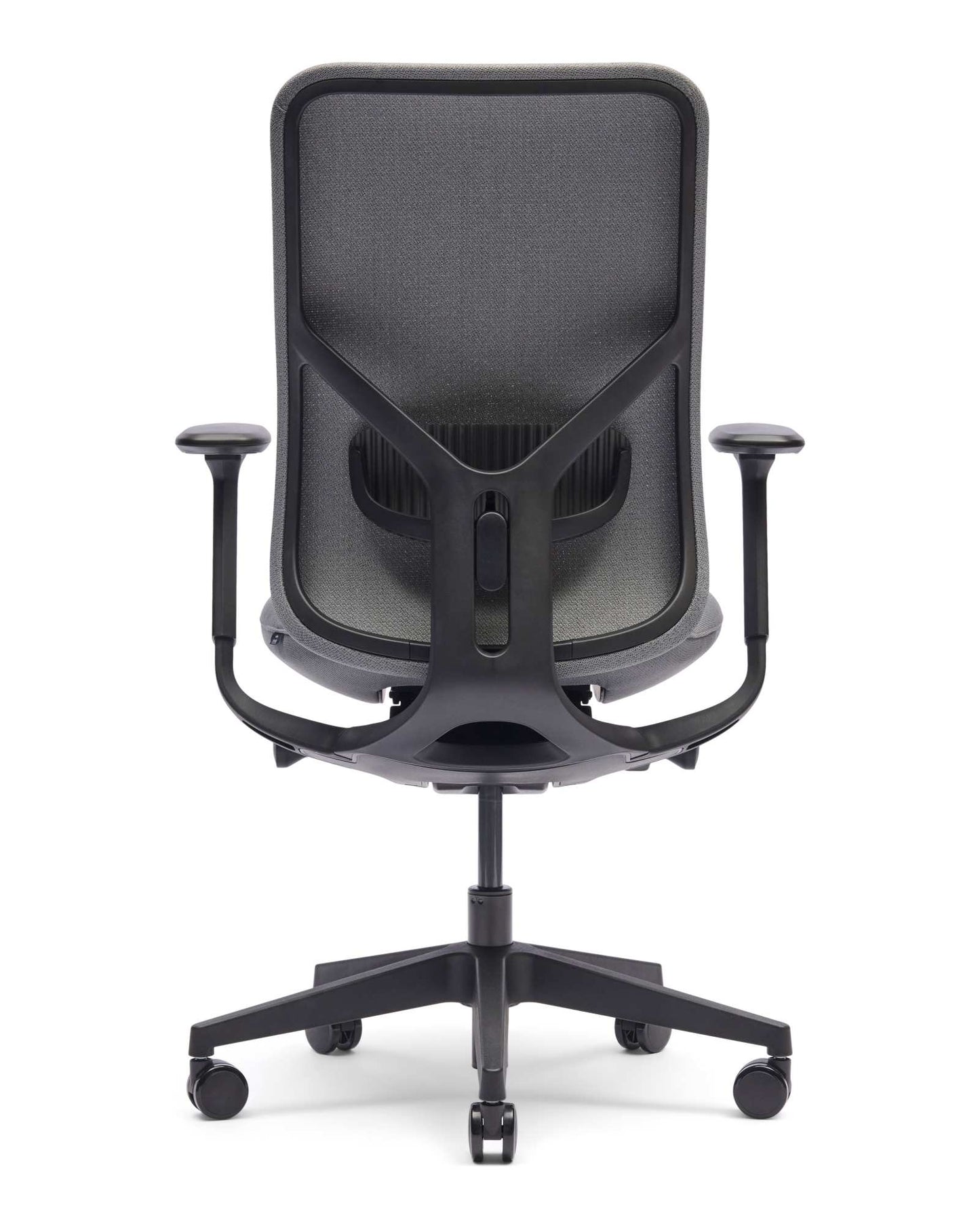 Zinnia EN-1335 bureaustoel, Lead Grey