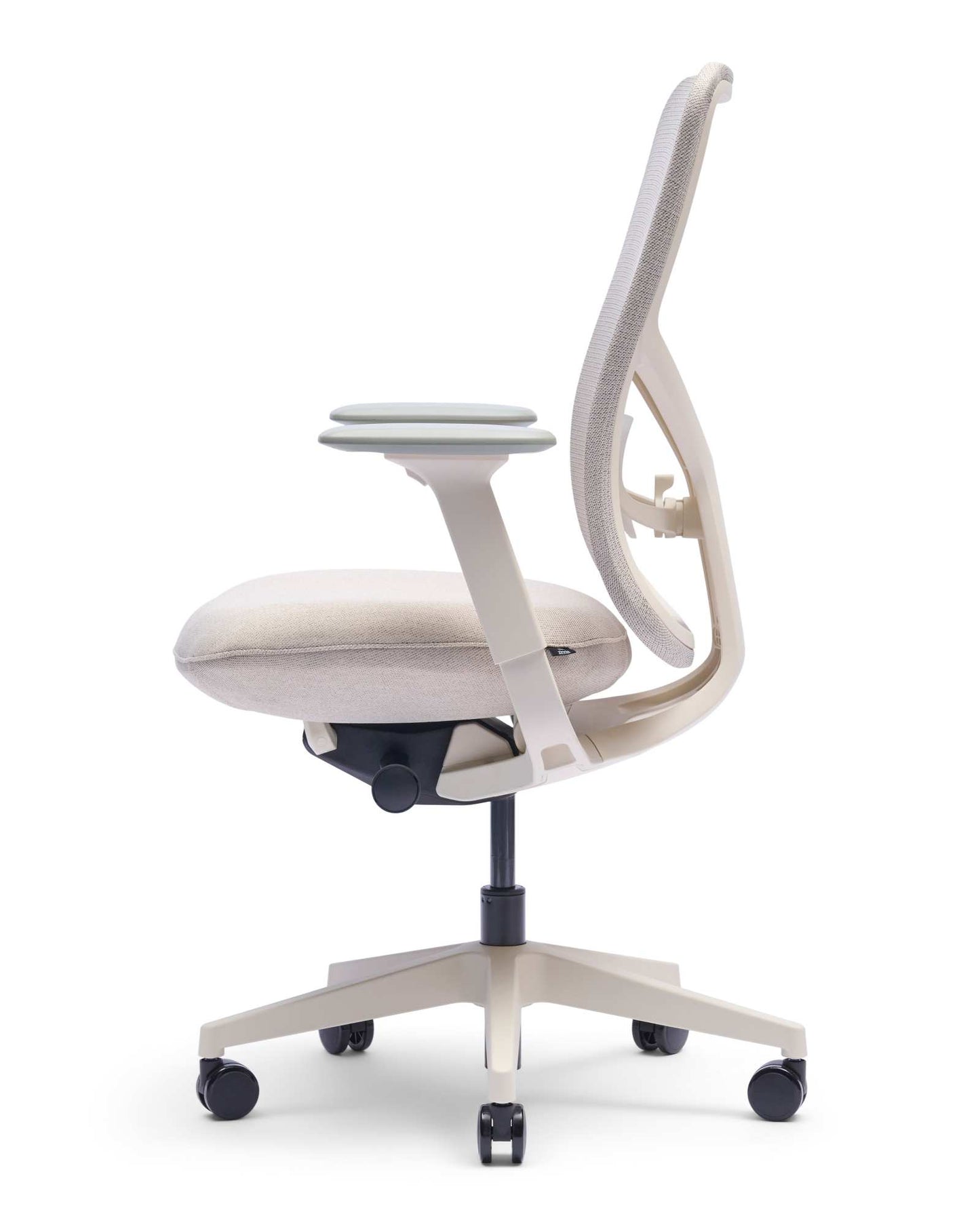 Zinnia EN-1335 bureaustoel, Milk Coffee