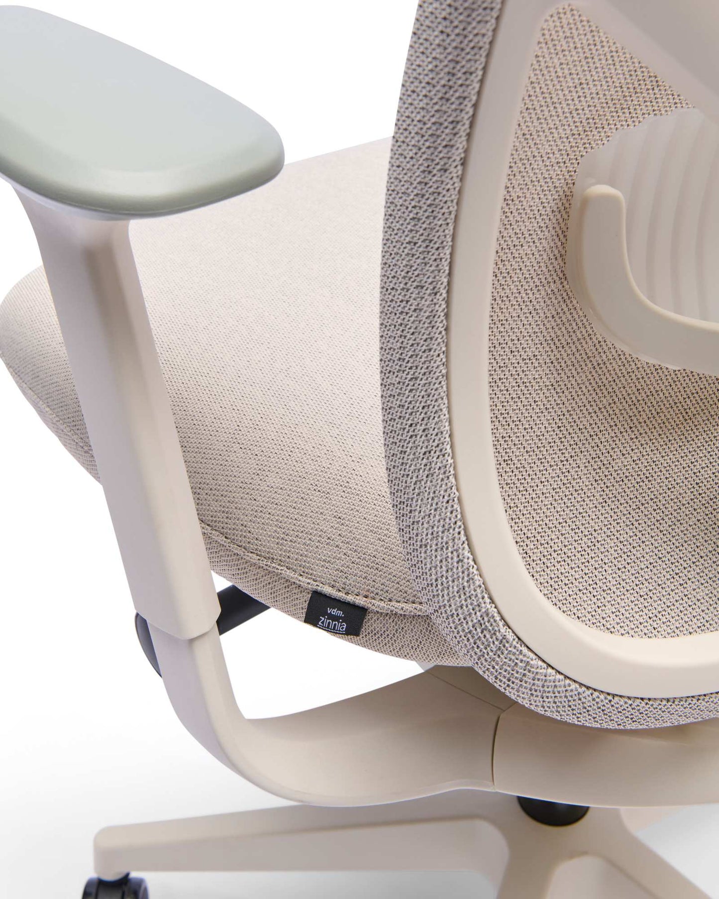 Zinnia EN-1335 bureaustoel, Milk Coffee