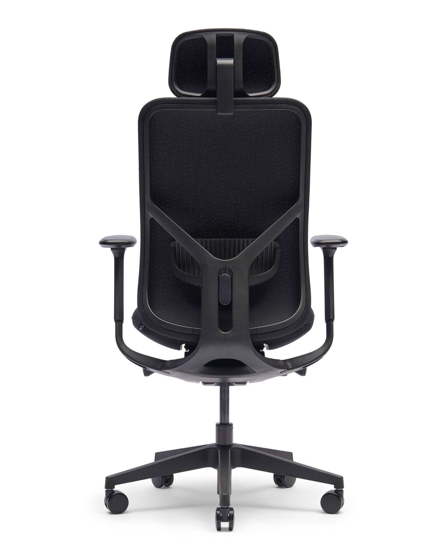 Zinnia EN-1335 bureaustoel met hoofdsteun, Pure Black