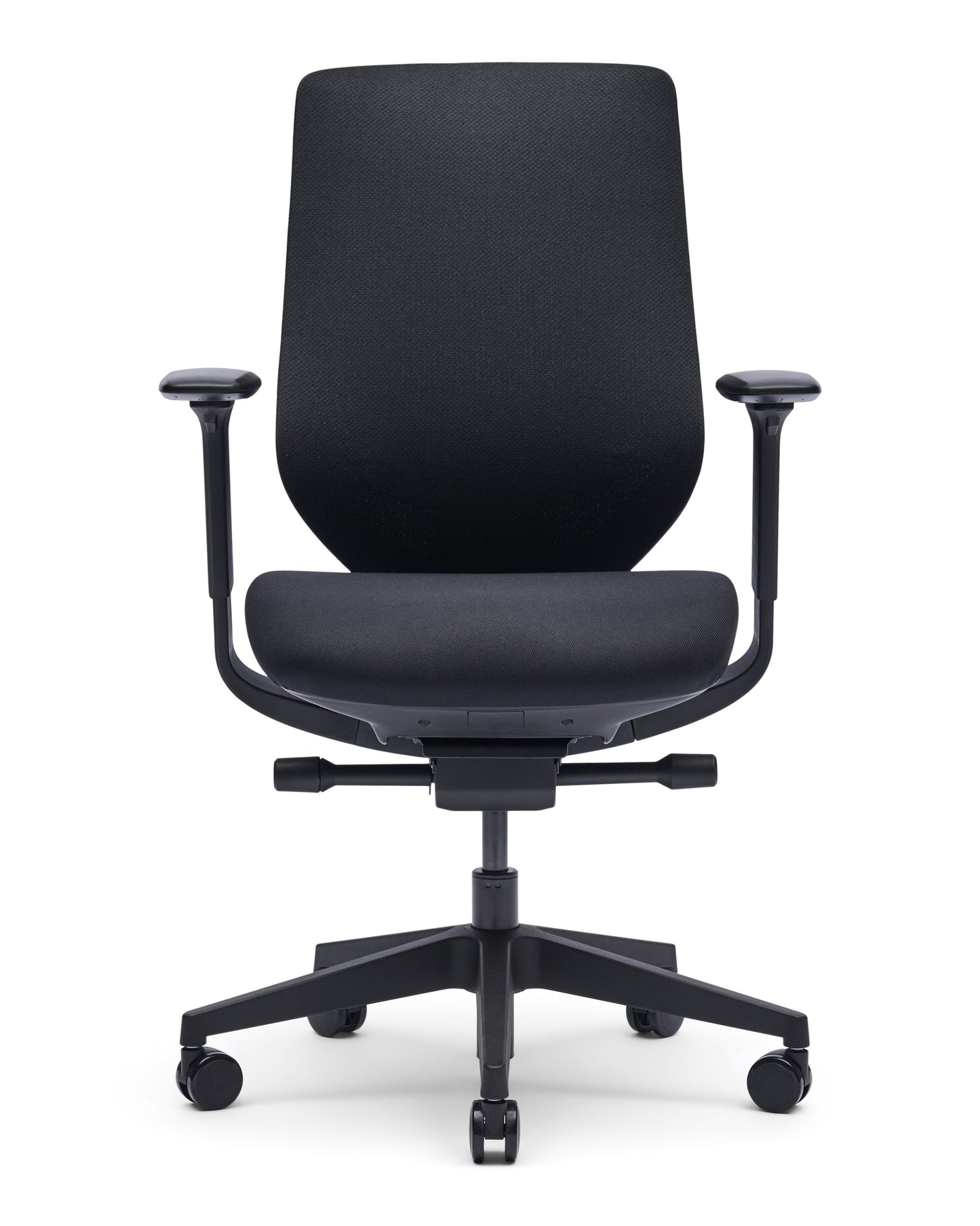 Yasmin EN-1335 bureaustoel, Pure Black