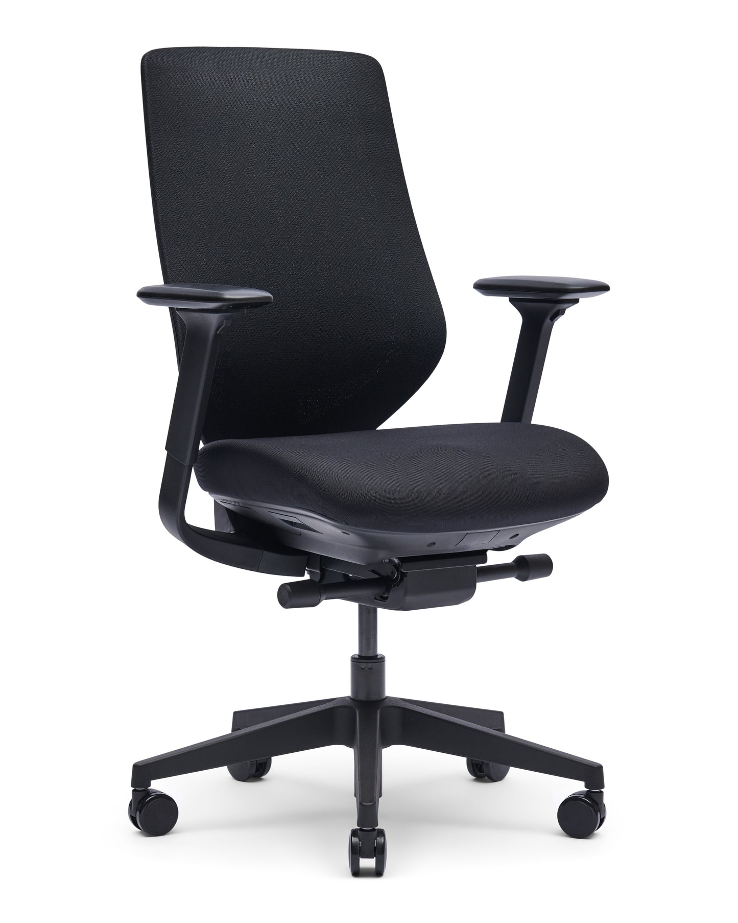Yasmin EN-1335 bureaustoel, Pure Black