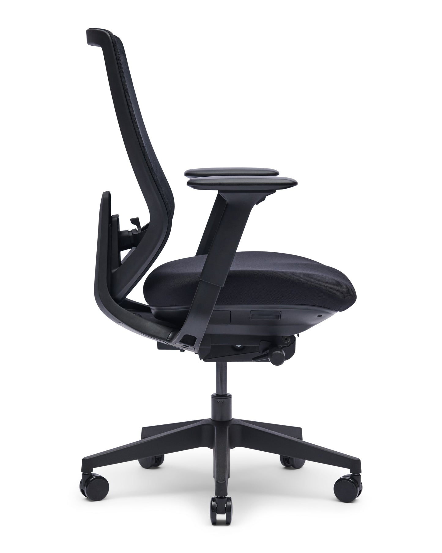 Yasmin EN-1335 bureaustoel, Pure Black