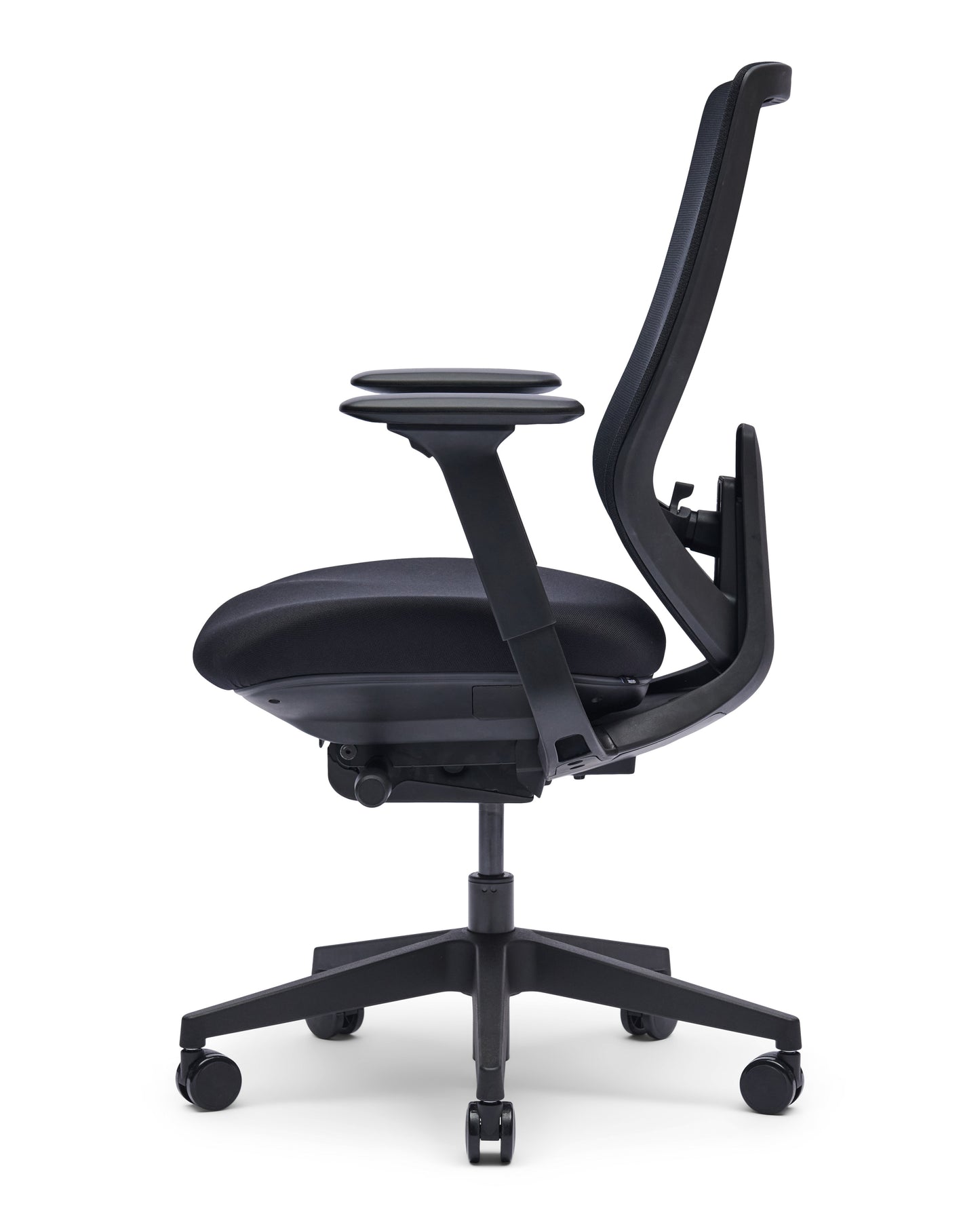 Yasmin EN-1335 bureaustoel, Pure Black