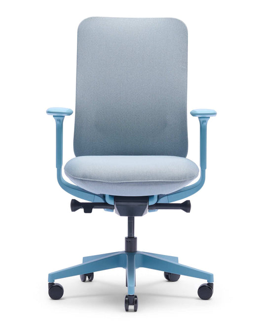 Zinnia EN-1335 bureaustoel, Foggy Blue