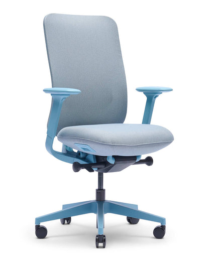 Zinnia EN-1335 bureaustoel, Foggy Blue