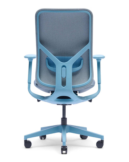Zinnia EN-1335 bureaustoel, Foggy Blue