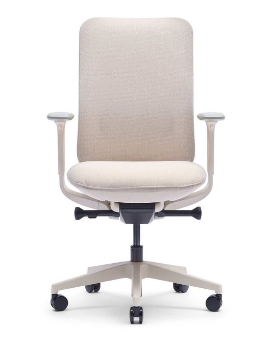 Zinnia EN-1335 bureaustoel, Milk Coffee