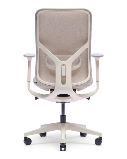 Zinnia EN-1335 bureaustoel, Milk Coffee