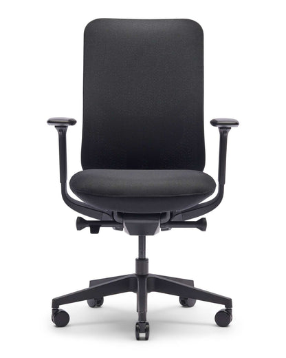 Zinnia EN-1335 bureaustoel, Pure Black