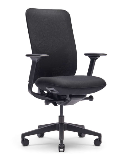 Zinnia EN-1335 bureaustoel, Pure Black