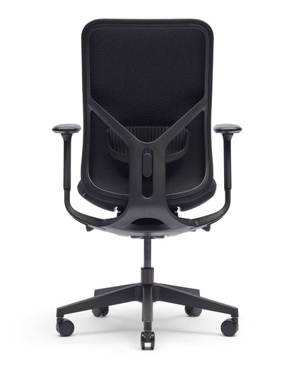 Zinnia EN-1335 bureaustoel, Pure Black